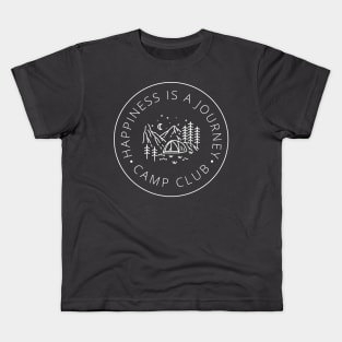 Happiness Is a Journey: Discover Joy in Every Step Kids T-Shirt